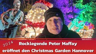 Peter Maffay eröffnet den "Christmas Garden Hannover 2024"