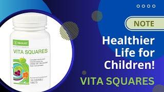 Neolife Products Vita-Squares, Children food supplement,chewable tablets, gnld.