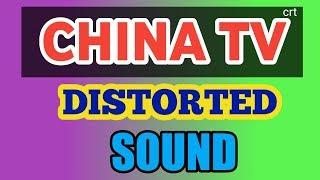 #Chinatv#Distorted_sound. How to solve China crt tv distorted sound.