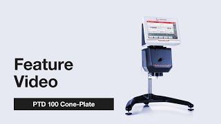 PTD 100 Cone-Plate features: Cone-plate measuring system with integrated Peltier temperature device