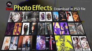 New Photo Effects Download in PSD files | Noreen Graphics |