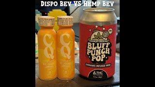 Cannabis Beverages:  An Experience Comparison