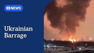 Ukraine launches massive barrage deep inside Russia | ABC News