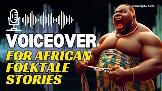 How to Edit Voiceover for African Folktale Stories | AI Tutorial