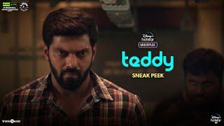 Teddy  | Teddy Sneak Peek | Shakti Soundar Rajan | Arya, Sayyeshaa | D. Imman | Now Streaming