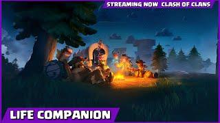 Clan Wars: Life Companion Clash Of Clans Live | Clash Of Clans Live Stream | COC LIVE STREAM