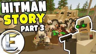 Walking Into A Military Base - Unturned Roleplay (Hitman Story Part 3) Take Out The Captain