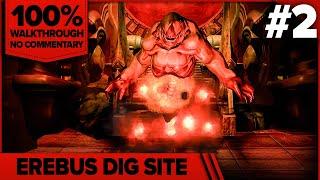 Doom 3: Resurrection of Evil 100% Cinematic Walkthrough (Hard, No Damage) 02 EREBUS DIG SITE