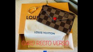 Louis Vuitton (LV) | Card Recto Verso *Damier Ebene* Unboxing & Review!