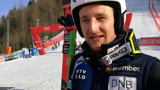 Rasmus Windingstad made his first podium in Kranjska Gora GS