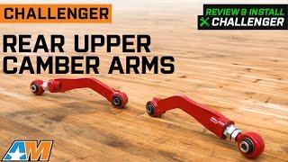 2008-2023 Challenger Adjustable Rear Upper Camber Arms Review & Install