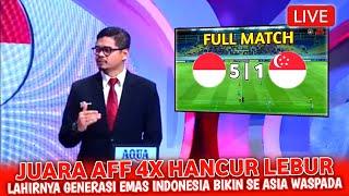  LAWAN SAMPAI KENA 4 KARTU MERAH !! Timnas Indonesia Kembali Gilas Habis Negara Juara AFF 4X...