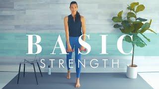 Beginner Strength Workout // All Standing Osteoporosis Friendly Strength Building Exercises