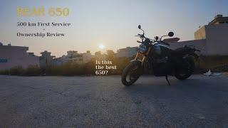 "Bear 650: First Service & 500km Ownership Review"