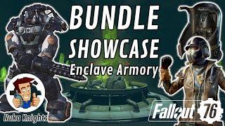 Fallout 76: Enclave Armory Bundle in Game Showcase