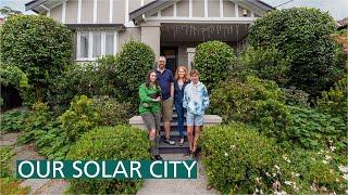 Our Solar City - hear from a resident about how they researched, selected and installed solar panels