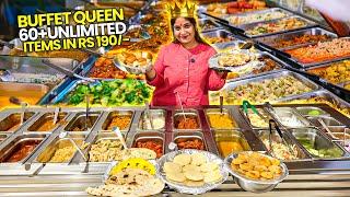 Unlimited Buffet | 60+ items in Rs 190 | Best Buffet in Punjab | Street Food India | Jalandhar