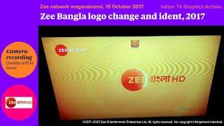 Zee network megarebrand 2017 • Zee Bangla logo change and ident