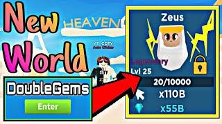 [ HEAVEN] Clicking Champions NEW UPDATE! HEAVEN WORLD! TWITTER CODE! Boss coming soon?? ROBLOX