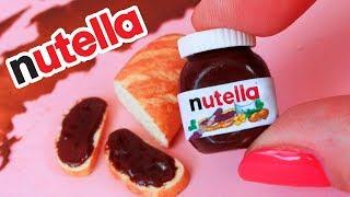 Miniature Nutella  ️ Polymer clay tutorial ️ AnnaOriona