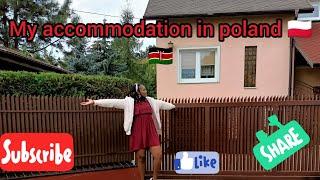 my accommodation in poland #jane in poland #kenyan