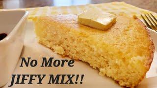 Easy Homemade CORNBREAD Recipe!!!