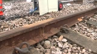 Rail track inspection using phased array ultrasonic testing