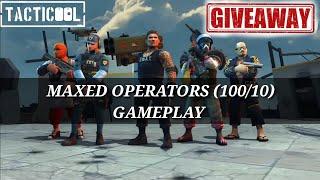 Tacticool: EPIC GAMES - MAXED OPERATORS (100/10) OWEN / SYNDROME / KLAUS GAMEPLAY + GOLD GIVEAWAY