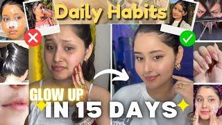 Real GLOW UP Tips15 DAYS Transformation to look BETTER & SMARTER •Beauty& Fitness‍️