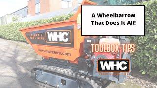 Benefits of a Tracked Barrow - Slanetrac | Toolbox Tips | WHC Hire