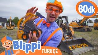 BLIPPI ile İnşaat Araçlarını Keşfet! ️ | Blippi Türkçe - Çocuklar için Eğitici Videolar