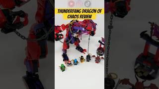 LEGO Ninjago Thunderfang Dragon of Chaos Review