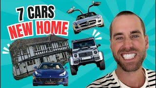 I FORCED 7 CARS INTO MY NEW HOUSE - GARAGE UPDATE