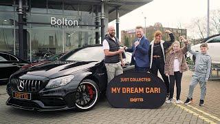 BOTB Winner Gary Wood collects his Mercedes C63-S AMG Coupe!