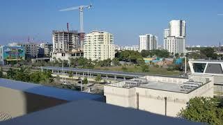 FATVillage, Flagler Village Timelapse /  Seen from top of Brightline parking garage / April 2019