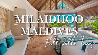 MILAIDHOO MALDIVES ️ Beach and Overwater Villas Full Tours and Presentation (4K UHD 2022)