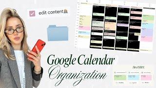 How To Organize Your ENTIRE Life ‍ Google Calendar Productivity Systems