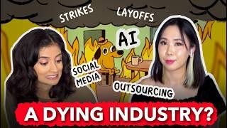 The Animation Industry is COLLAPSING ft. Mewtripled | Layoffs, AI, the future