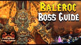 BALEROC BOSS GUIDE - CATACLYSM CLASSIC