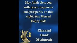 Chand Raat Mubarak #quotes#sammra Zuhair#pray#world#viralvideo#fypage