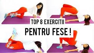 TOP 8 EXERCITII PENTRU FESE / ANTRENAMENT ACASA/ Home Workout Routine [HD]