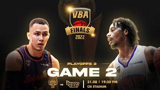 [TRỰC TIẾP] VBA 2022 | CHUNG KẾT | GAME 2: Saigon Heat vs Hanoi Buffaloes