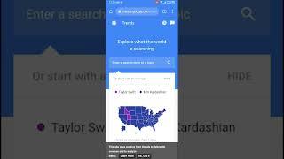 find trending searches on google