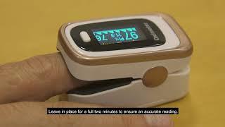 Pulse Oximeter instruction  Slough COVID-19 Virtual Ward - English