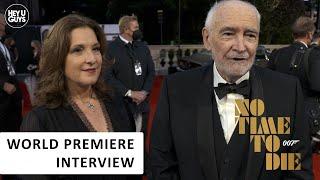 No Time to Die Premiere - Michael G Wilson & Barbara Broccoli on Daniel Craig's last James Bond film