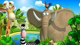 Gazoon | The Lake Monster | Jungle Book Stories | Kids Animation | Funny Animal Cartoon For Kids