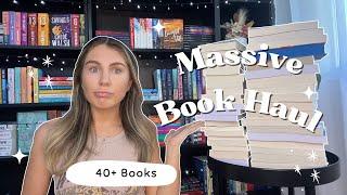 BIGGEST BOOK HAUL EVER! 40+ BOOKS