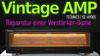 WIEDERBELEBEBUNG |  Ist die Technics SE-A900S Endstufe zu retten? | #vintagehifi #DIY