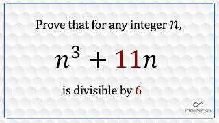 Prove that n^3 +11n is divisible by 6