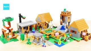 LEGO Minecraft The Village 21128 Build & Review UNBOXING , Thanks for 0.3M subs